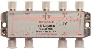 Splitter 8    F       5-2500 MHz  REXANT